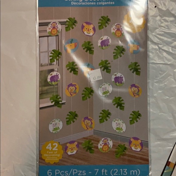 Baby shower decorations animals all genders kit ☘️ Party supplies. - Picture 5 of 7